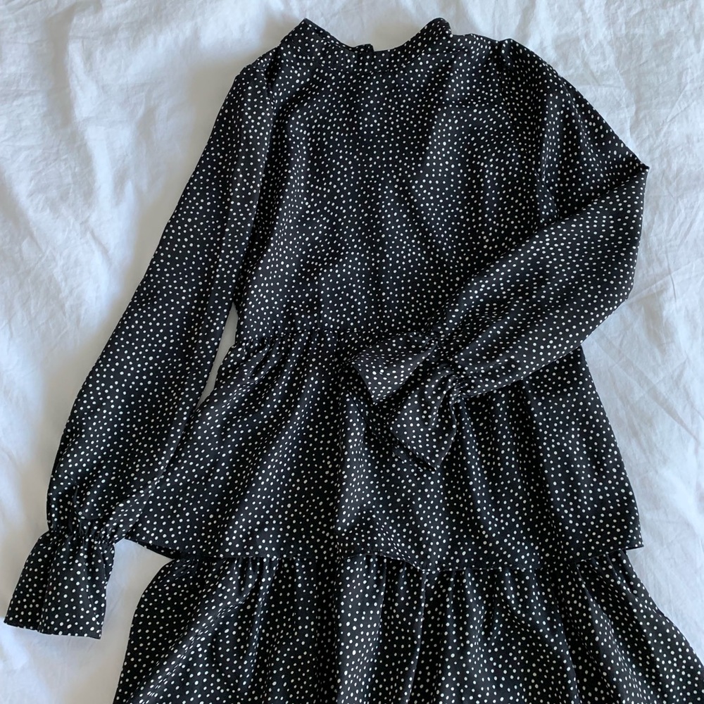 Melloday polka dot white/black . Size XS